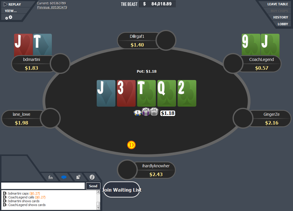 Nlh fo poker